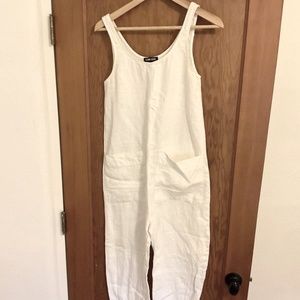 Ilana Kohn White Linen jumpsuit
